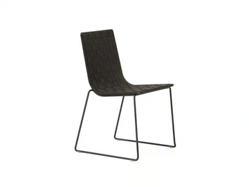 TRENZA SI0700 - Sled base polypropylene garden chair by Andreu World - view 3